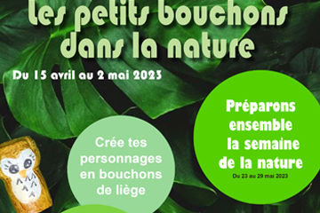 Les petits bouchons dans la nature