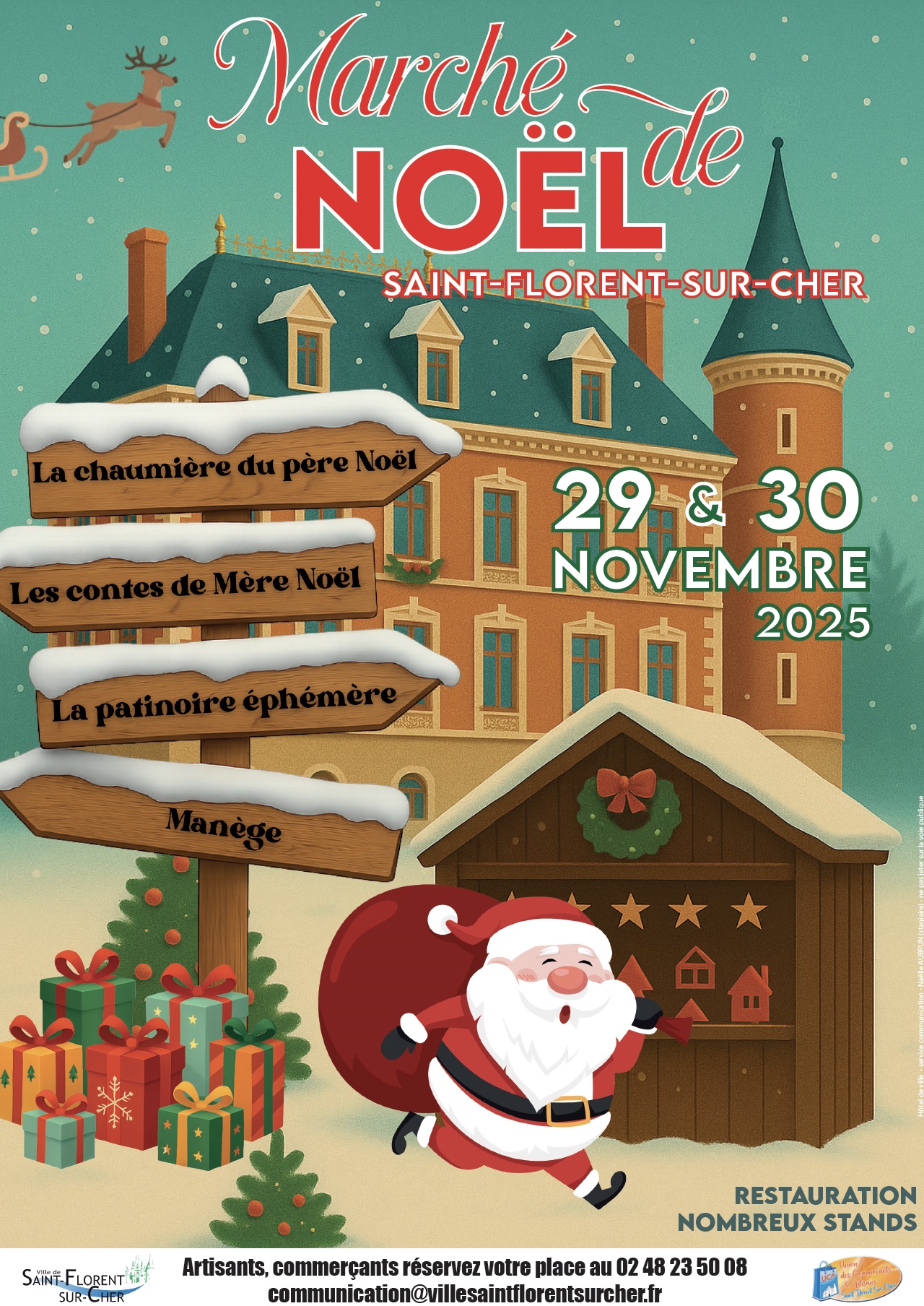affiche noel 2025