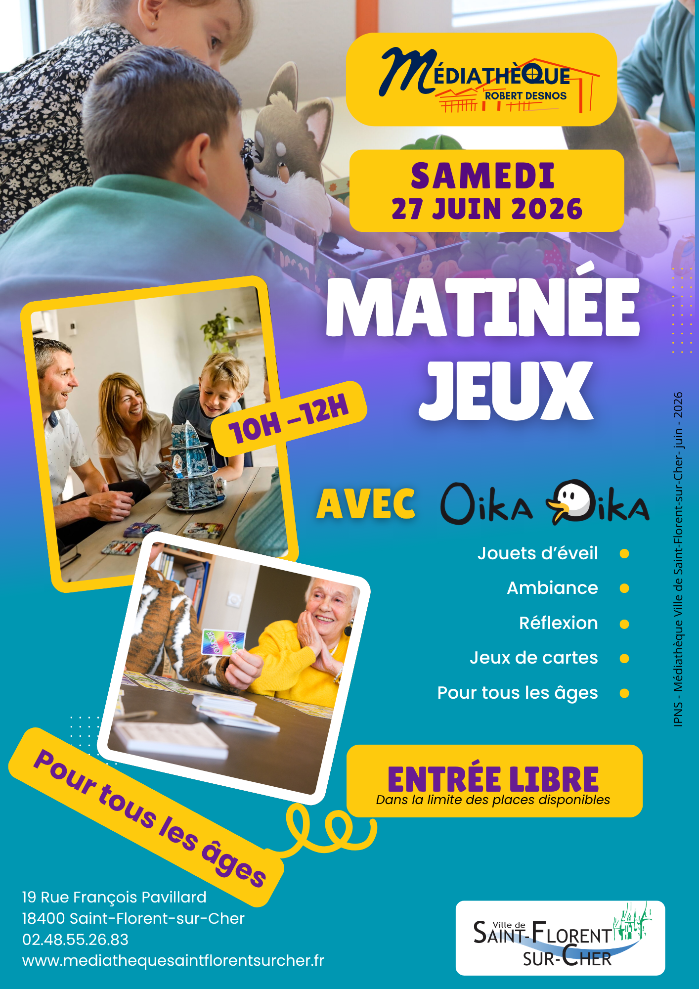 matinee jeux juin