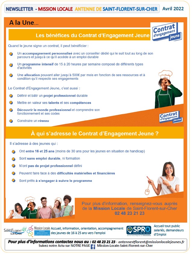 Newsletter avril 2022