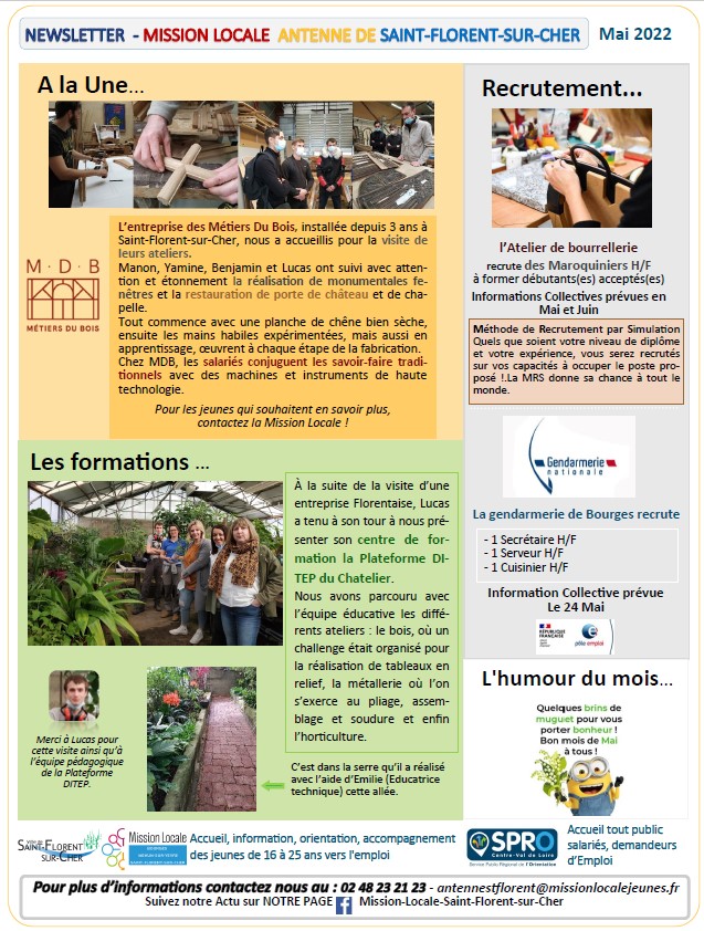 Newsletter mai 2022